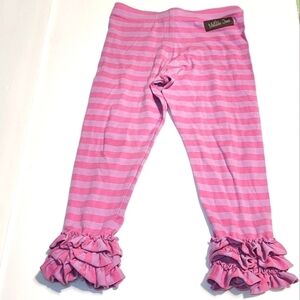 Matilda Jane ruffles size 4 Purple stripes
